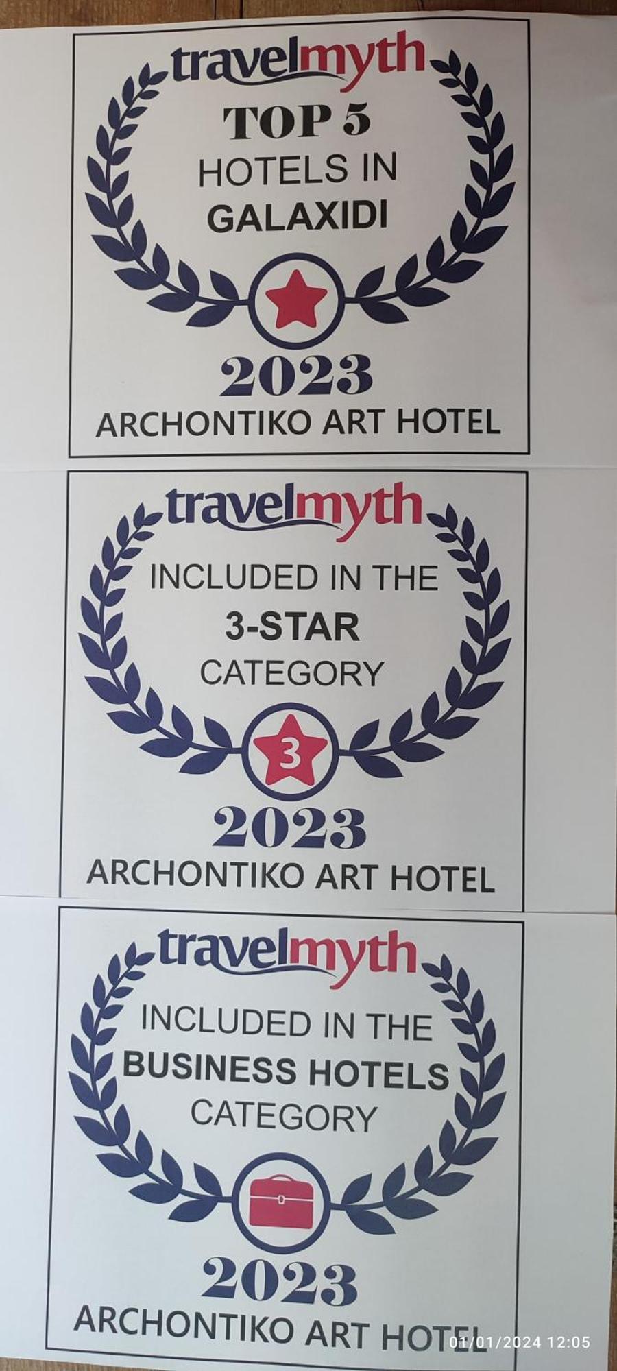 Archontiko Art Hotel Galaxídhion Dış mekan fotoğraf